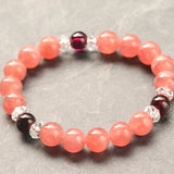 インカローズ＆ガーネット　Love & Passion Bracelet