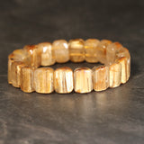 タイチンルチルクォーツバングルブレスレット 10ｍｍ