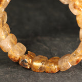 タイチンルチルクォーツバングルブレスレット 10ｍｍ