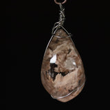 ガーデン水晶ワイヤーペンダントA