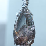 ガーデン水晶ワイヤーペンダントD