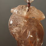 【吉祥ルチル】鼠抱花生