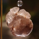 【吉祥ルチル】鼠抱花生