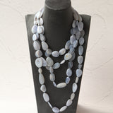 ブルーレース　スーパーロングネックレス