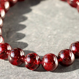 ガーネットブレスレット