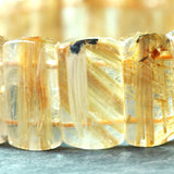 タイチンルチルクォーツ　バングルタイプ　【期間限定プライス】