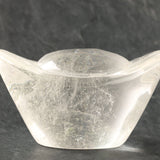 天然水晶 元宝 彫刻｜Kou Crystal オリジナル大型 11cm・556g 一点物  SEOメタタイトル