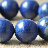 20mm ラピスラズリ ブレスレット｜群青の夜空のブレスレット |一点物