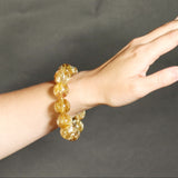 【19mm】タイチンルチルクォーツ ブレスレット｜最高品質 一点物｜Kou Crystal