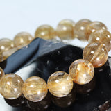 ゴールドルチルクォーツ ブレスレット 14mm (GR14-002)