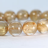 ゴールドルチルクォーツ ブレスレット 14mm (GR14-002)