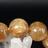 ゴールドルチルクォーツ ブレスレット 15mm　(GR15-001)