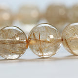 ゴールドルチルクォーツ ブレスレット 13mm (GR13-002)