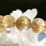 ゴールドルチルクォーツ ブレスレット 12mm (GR12-001)