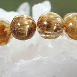 タイチンルチルクォーツ ブレスレット 14.5mm (14.5-002)