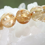 タイチンルチルクォーツ ブレスレット 14.5mm (14.5-002)