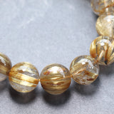 タイチンルチルクォーツ ブレスレット 13.5mm up