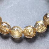 タイチンルチルクォーツ ブレスレット 13.5mm up