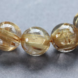 タイチンルチルクォーツ ブレスレット 13.5mm up