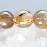 タイチンルチルクォーツ ブレスレット 13.5mm up