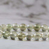 ヒデナイト 8mm ブレスレット｜光を含む希少なグリーン