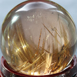 ルチルクォーツスフィア 47.2mm