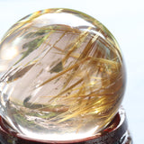 ルチルクォーツスフィア 47.2mm