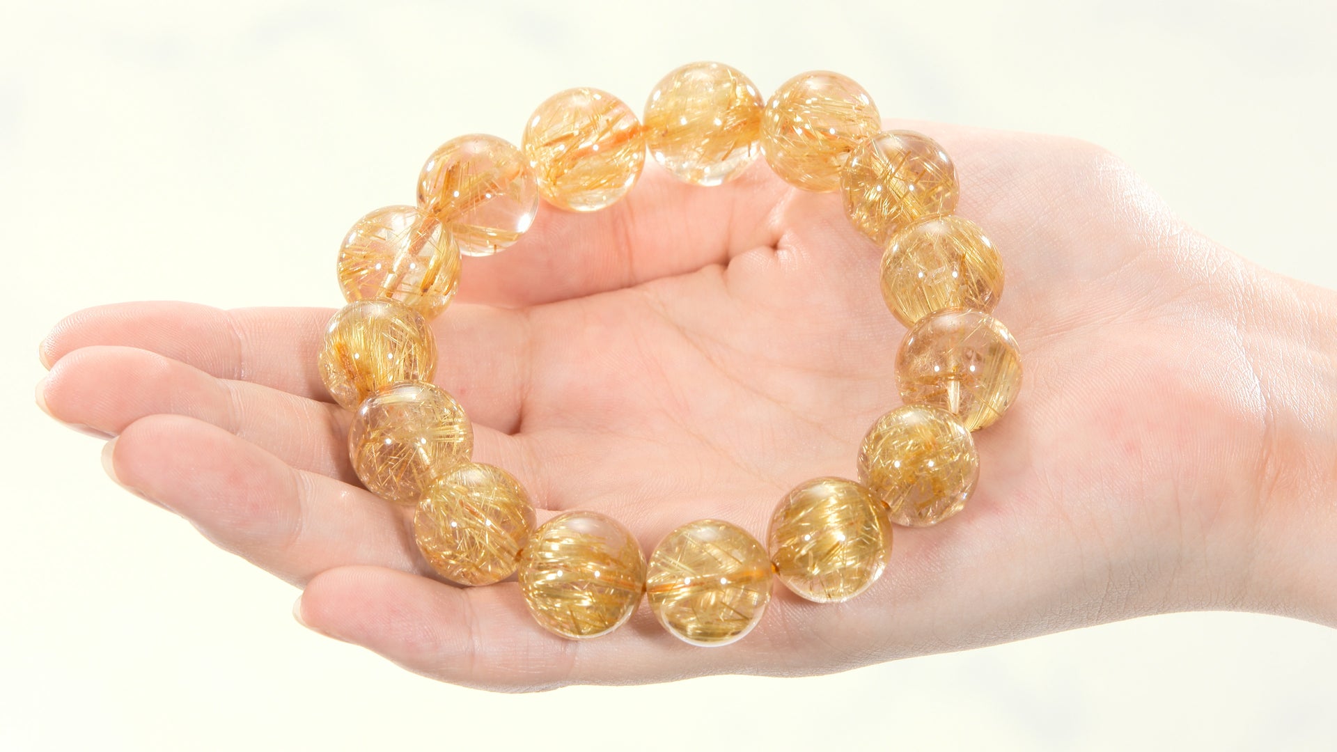 タイチンルチルクォーツ ブレスレット 15mm – Kou crystal shop  